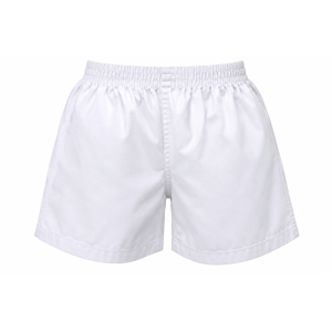 WHITE SPORTS SHORTS, SPORTS