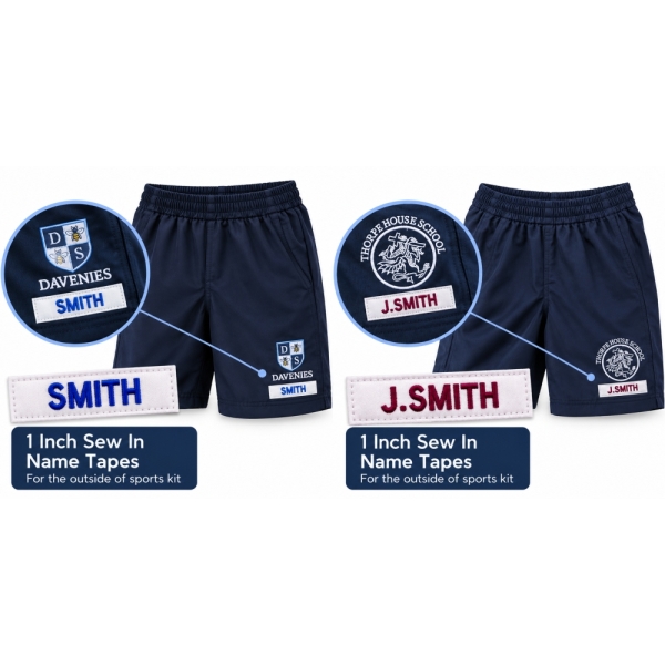 ID TAGS, THORPE HOUSE, SPORTS, SPORTS, SPORTS, NAME LABELS, Generic Schoolwear, DAVENIES, SPORTS, SPORTS, Accessories